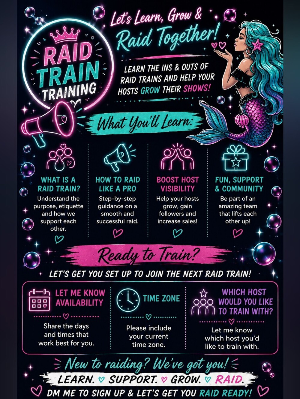 Live Show Training Or Just Got Questions?